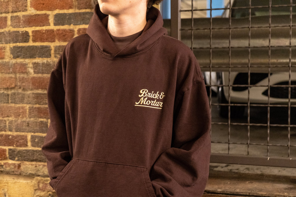 Heavyweight  Script Hoodie
