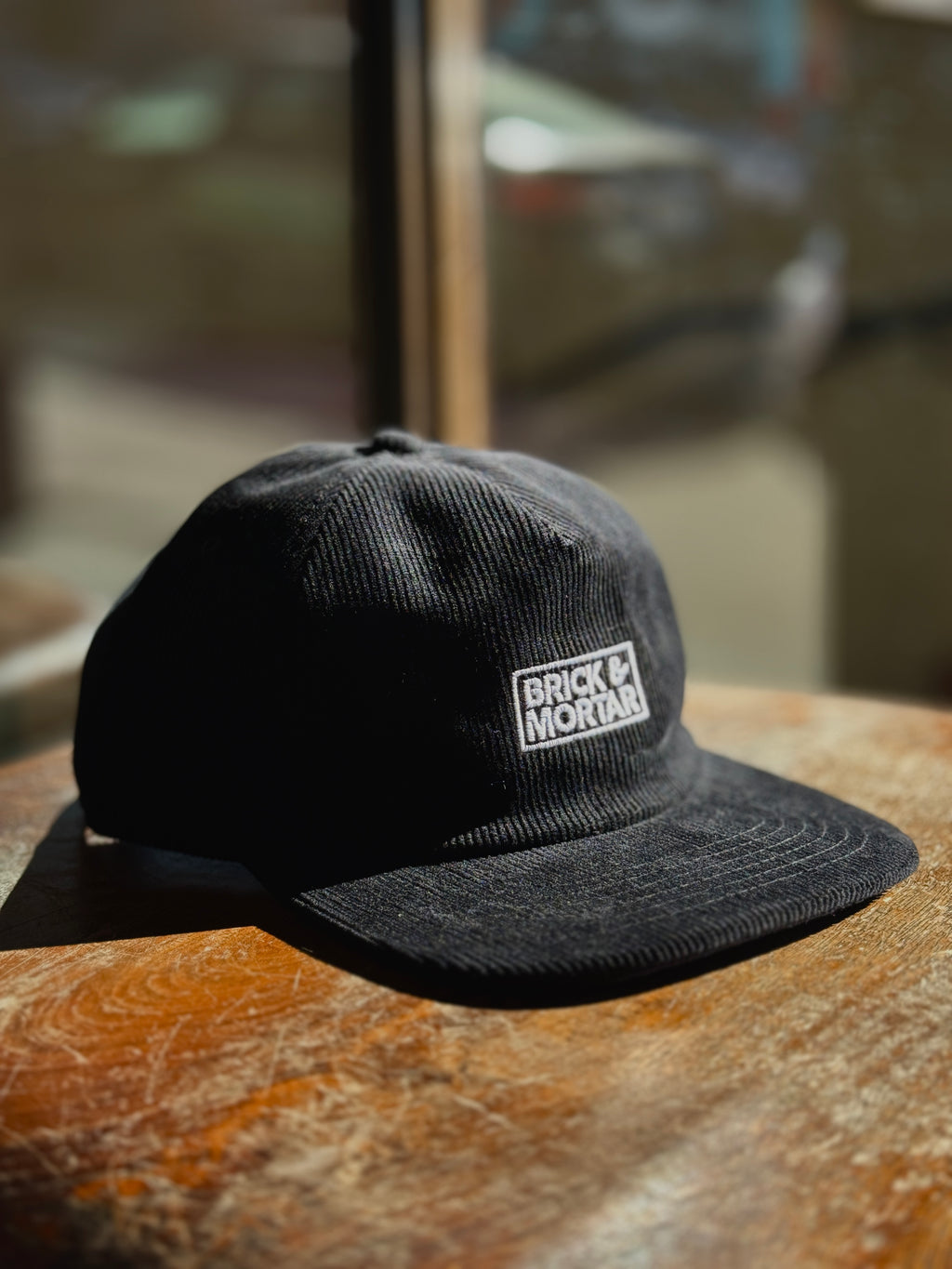 Box Logo Corduroy Hat