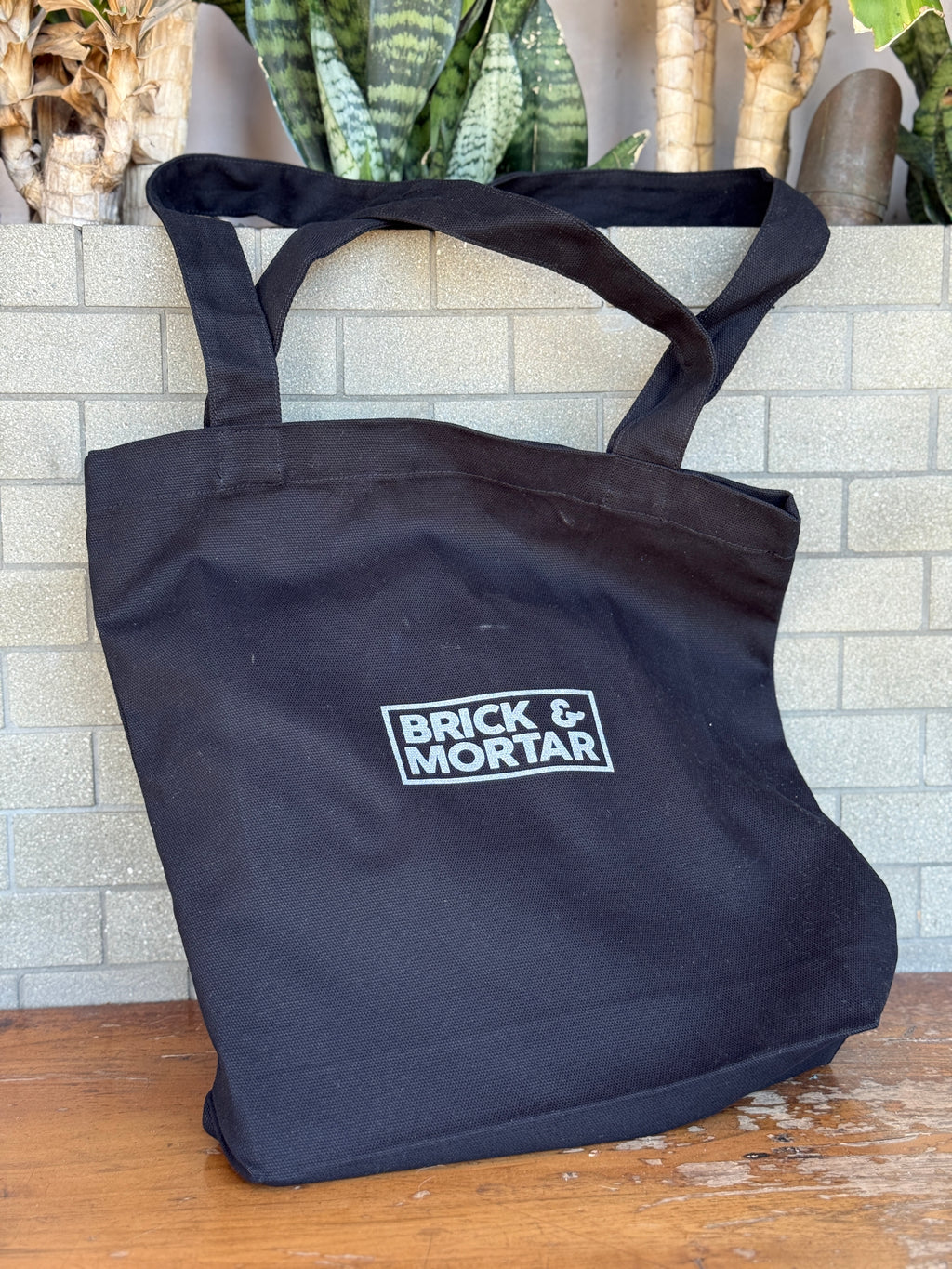 Canvas Tote -Box Logo